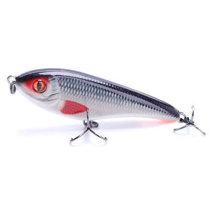 Señuelo de pesca jerkbait de hundimiento lento de 68 mm