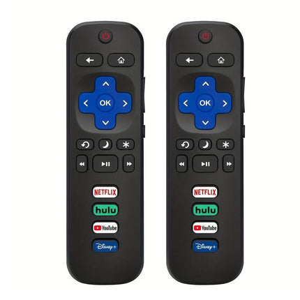 Paquete de 2 controles remotos de repuesto para televisores inteligentes Roku