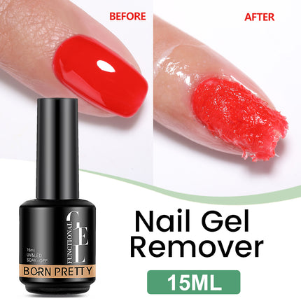 Quitaesmalte en gel Magic Fast Remover - Limpiador de esmalte en gel UV de 15 ml