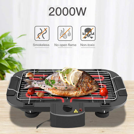 European Standard Spot Household Smokeless  Electric Barbecue Grill - Wnkrs