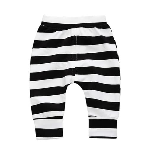 Baby Boy's Striped Cotton Harem Pants