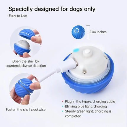 Balle jouet interactive intelligente pour chien