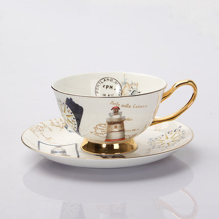 European Coffee Cup And Saucer - Wnkrs