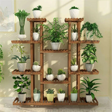 46in Wood Multi-Tier Plant Stand - Wnkrs