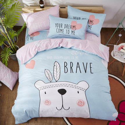 Cotton cartoon bedding - Wnkrs