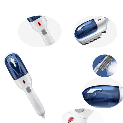 Handheld mini steam hung ironing machine portable cleaning dry cleaning steam brush home travel electric iron - Wnkrs