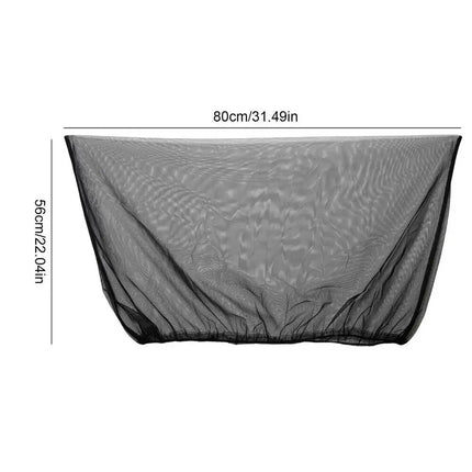 Universal Car Side Window Sunshade Curtains – Mesh Net Sunblocker with Privacy Protection