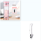 Pink with spoon / 400ml