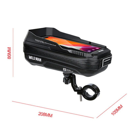 Handlebar Phone Holder Bag with Touch Screen - Wnkrs