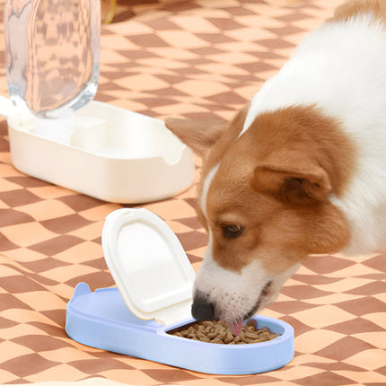 Vaso de helado para almacenar comida y agua para mascotas pequeñas y medianas