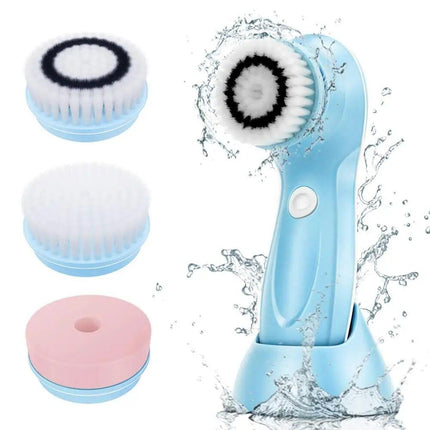 5-in-1 Electric Facial Cleansing & Massage Tool: Deep Pore Cleaning and Rejuvenation - Wnkrs