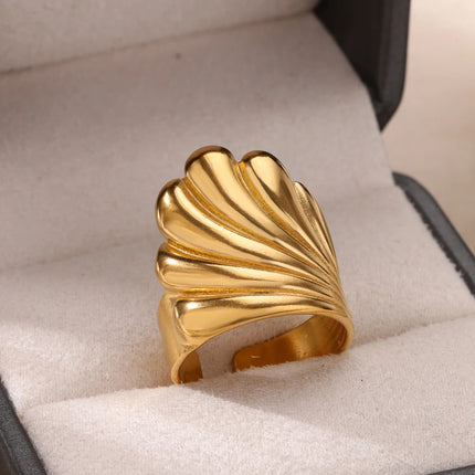 Vintage Feather Ring for Women