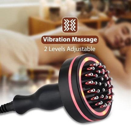 Vibrating Gua Sha Body Massager with Hot Compress & Microcurrent - Wnkrs