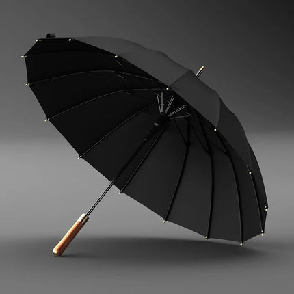 Parapluie long coupe-vent de luxe