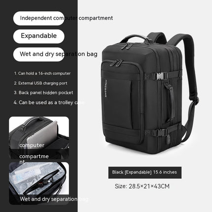 Travel Bag Multi-layer Horizontal Large Capacity Thickened Notebook Backpack