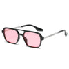 Lentes negros + rosas