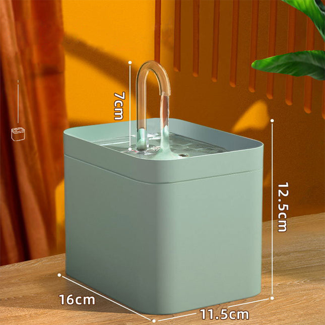 Fontaine à eau automatique pour chat de 1,5 L