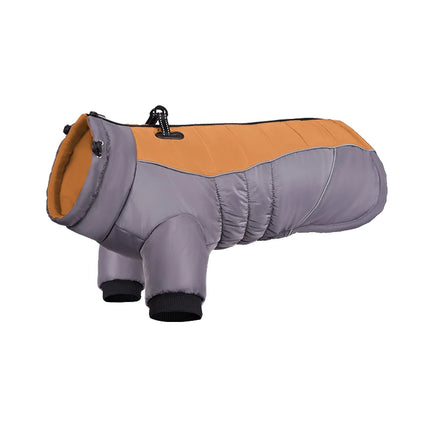 Doudoune d'hiver imperméable pour chiens de petite et moyenne taille