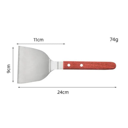 Spatule de cuisine large en acier inoxydable