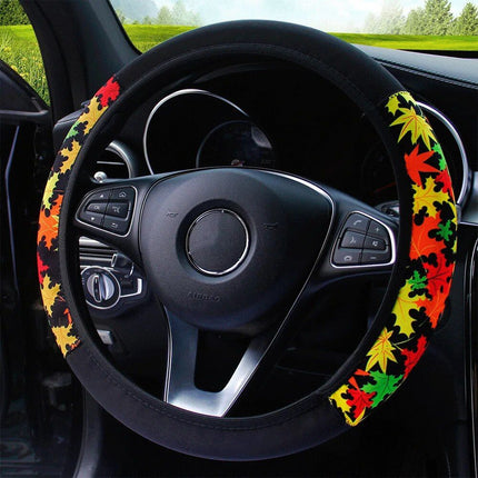 Ethnic Style Print Steering Wheel Cover - Wnkrs