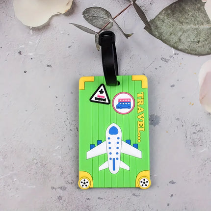 Fashionable PVC Luggage Tags