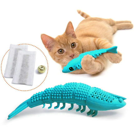 Jouet interactif pour brosse à dents pour chat