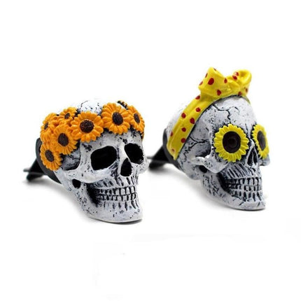 Creative Car Air Freshener Resin Skull For Auto Air Conditioning - Wnkrs