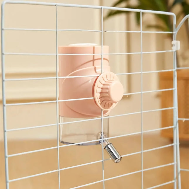 Distributeur d'eau automatique pour animaux de compagnie – Bouteille d'eau suspendue sans bouche mouillée pour chats et chiens