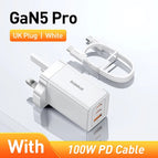 GaN5 Pro UK White