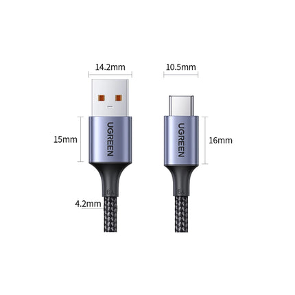 Cable de carga rápida telescópico USB tipo C de 100 W para Huawei y Xiaomi