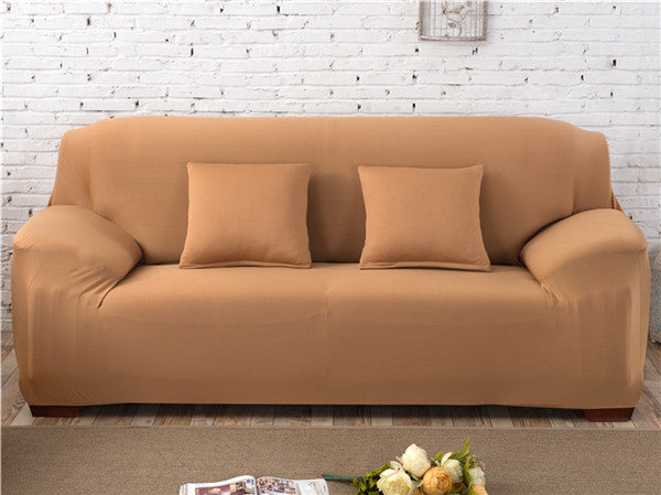 Solid Colors Sofa Universal Sofa Cover Sofa Chaise Cover Lounge Full Cover Non-slip European General - Wnkrs