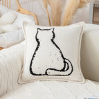 Funda de cojín 45x45cm / Gato