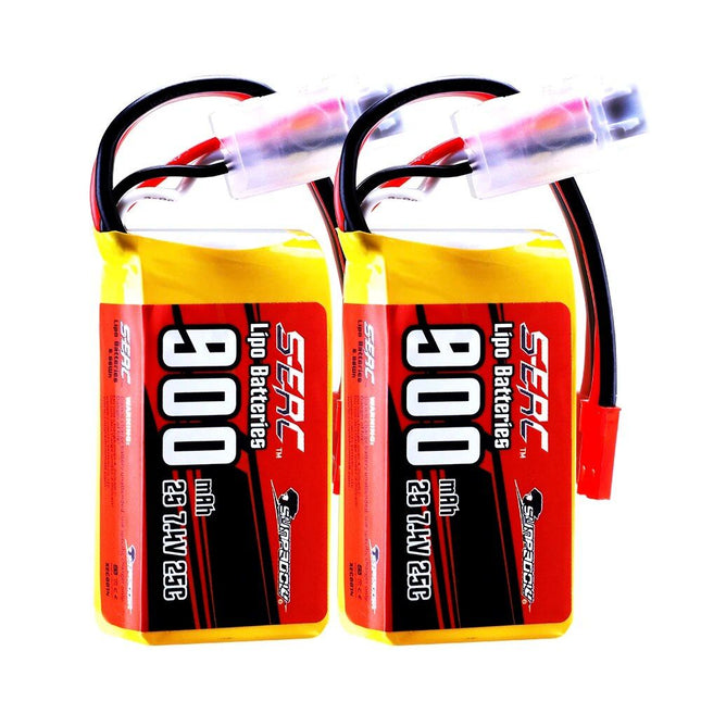 High-Performance 2S 7.4V Lipo Battery 2-Pack - Wnkrs