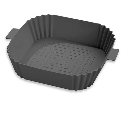 Silicone Air Fryer Tray Basket Liners Non-Stick Safe Oven Baking Tray Pot - Wnkrs