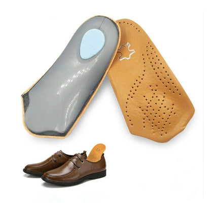 Arch Support Cowhide Insoles for Plantar Fasciitis & Foot Comfort - Wnkrs