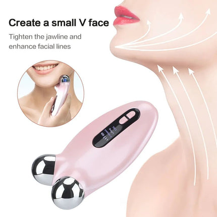 EMS Facial Roller & Microcurrent Face Lifting Device - Wnkrs