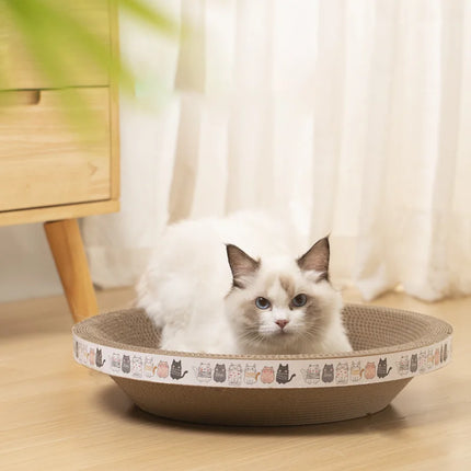 Durable Cat Scratcher Bed