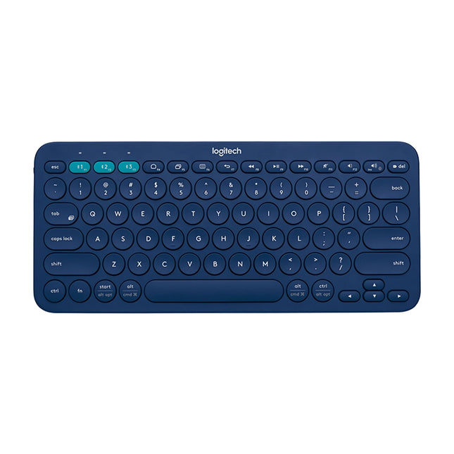 Wireless Bluetooth Keyboard for Tablets, Laptops, and Desktops - Compact Multi-Device Keyboard