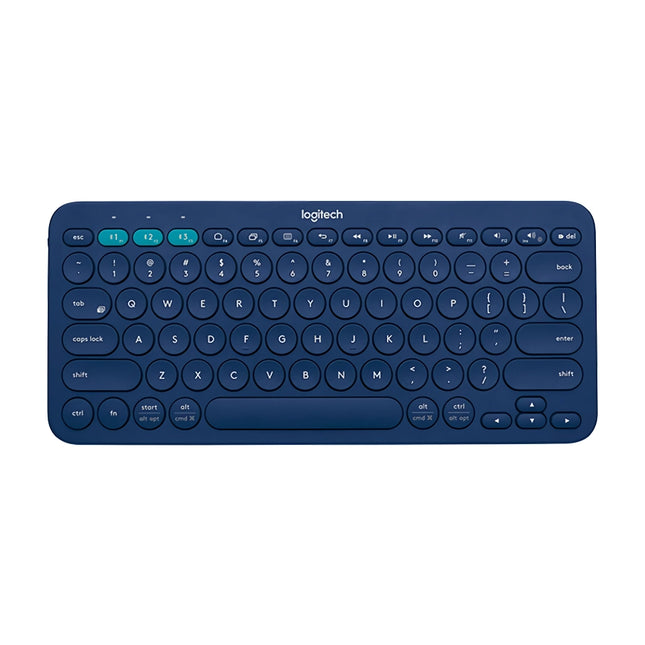 Clavier Bluetooth sans fil pour tablettes, ordinateurs portables et ordinateurs de bureau - Clavier compact multi-appareils