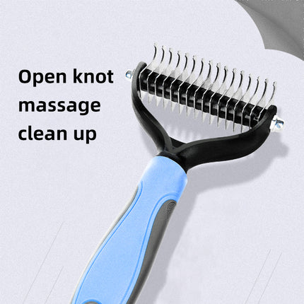 Brosse de toilettage et masseur pour chiens et chats