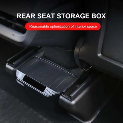 Model Y 2021-2023 Tesla Rear Console Storage Box & Organizer with Cover - Wnkrs