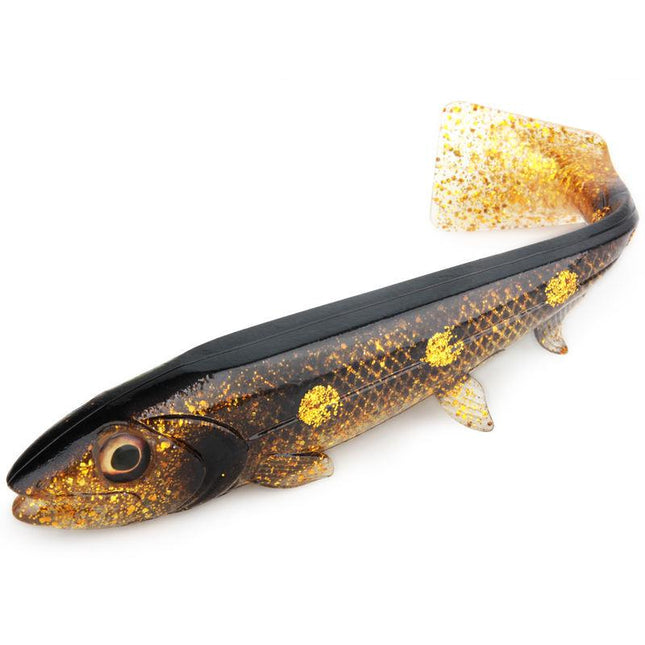 Leurre de pêche Big Shad 14 cm et 18 cm Swimbait Softbait pour brochet, perche et sandre