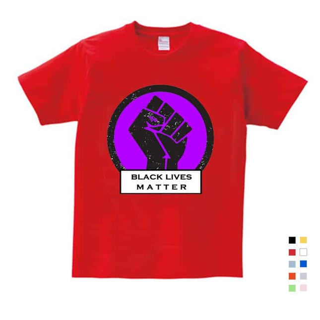 Black Lives Matter Printed T-Shirt for Kids