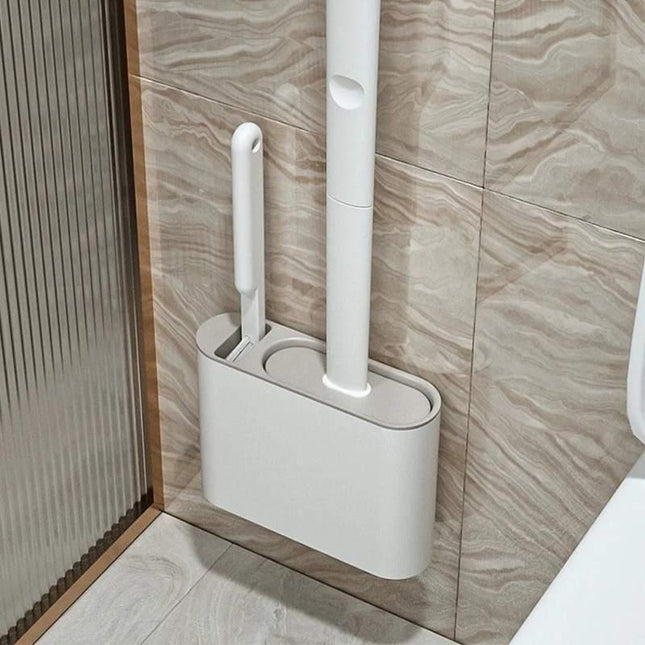 Porte-brosse de toilette à séchage rapide à suspendre au mur