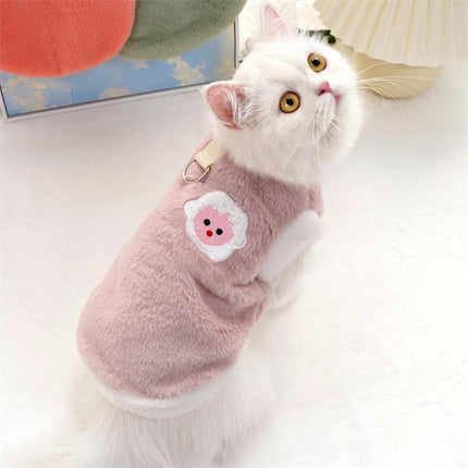 Gilet polaire doux pour chats et petits chiens