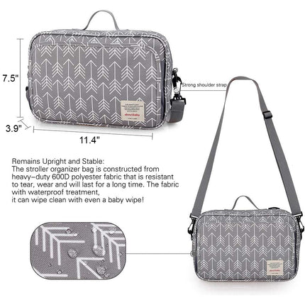 Multifunctional Waterproof Diaper Bag Organizer with Stylish Patterns - Wnkrs