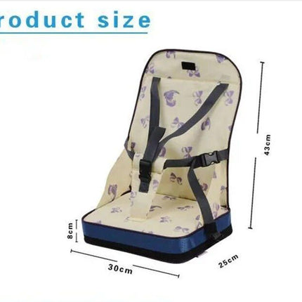 Portable Foldable Baby Dining Booster Seat & Mummy Organizer Bag - Wnkrs