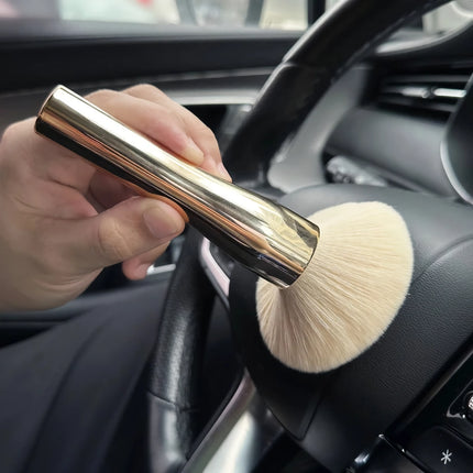 Brosse de nettoyage multifonctionnelle pour grille d'aération de voiture