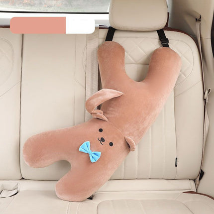 Bonita almohada de seguridad para viajes para niños en forma de Y