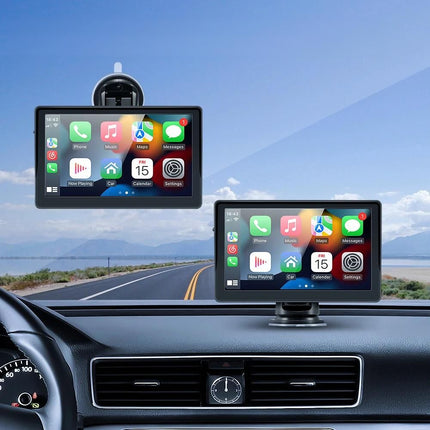 Universal 7" Touch Screen Car Multimedia Player with Wireless CarPlay and Android Auto - Wnkrs